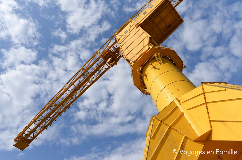 Ile de Nantes, grues