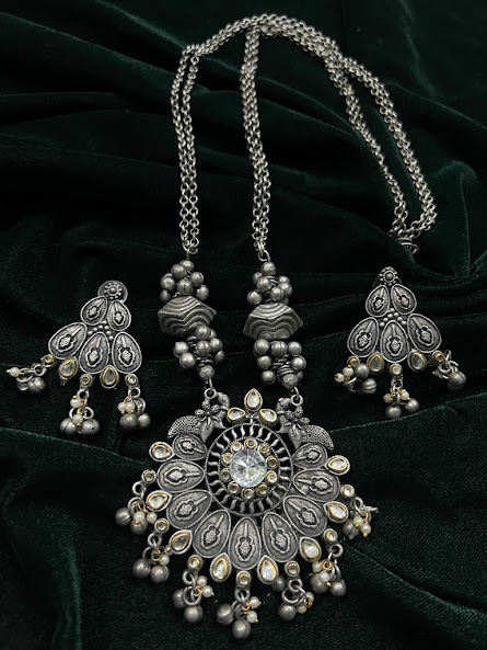 Handmade Metal Jewellery Set