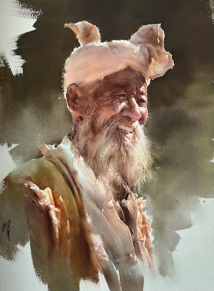 Watercolor Paintings by Artist Liu Yi