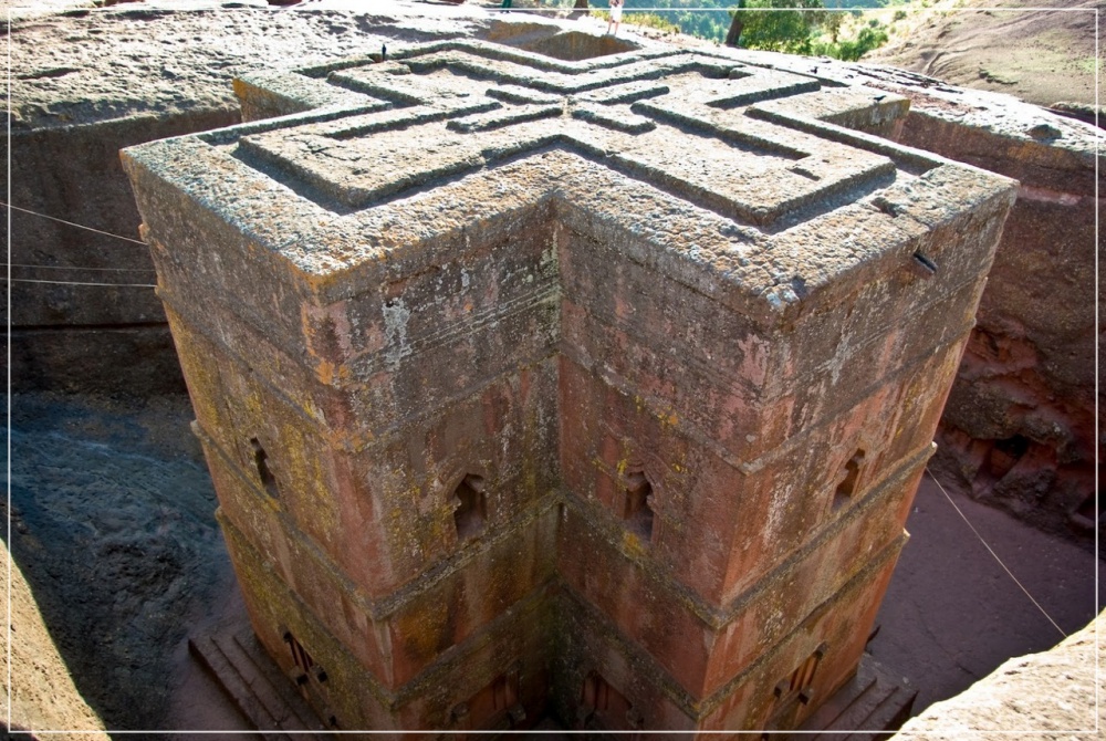 As igrejas de pedra de Lalibela, na África