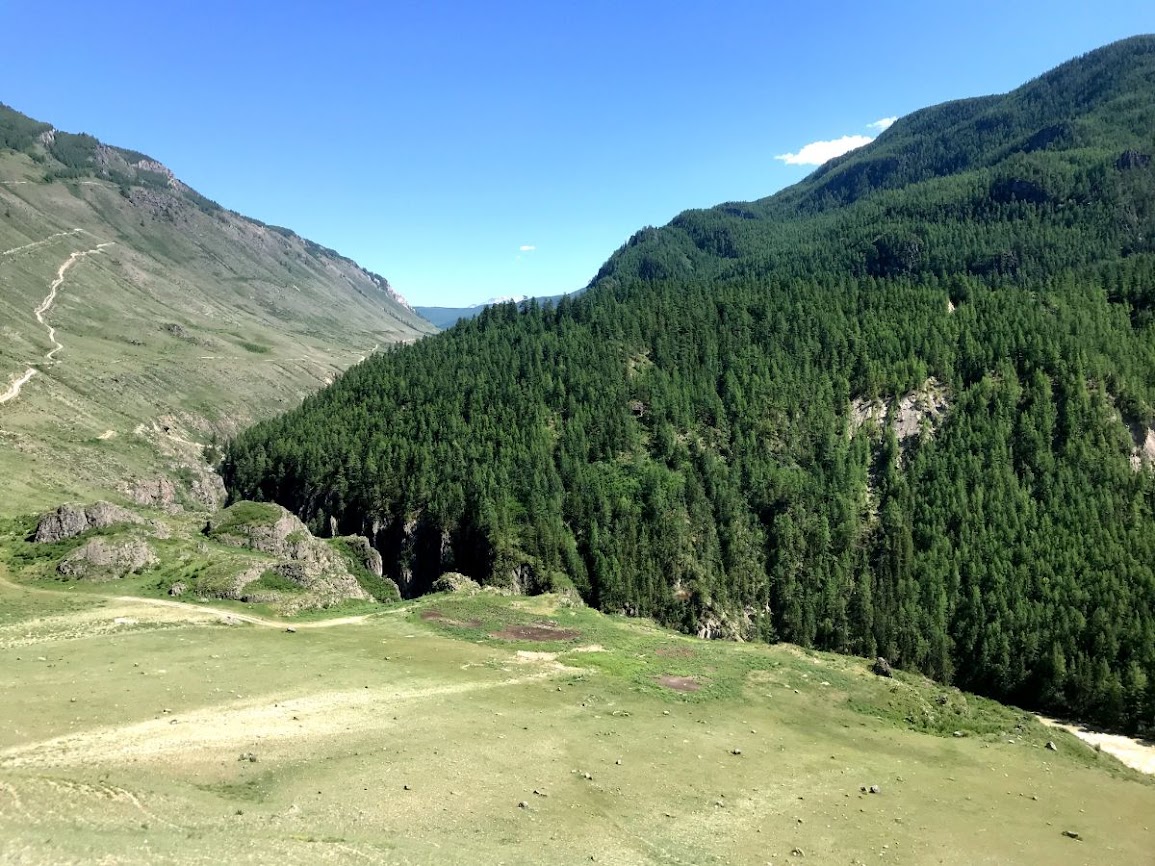 trekking in the altai mountains russia