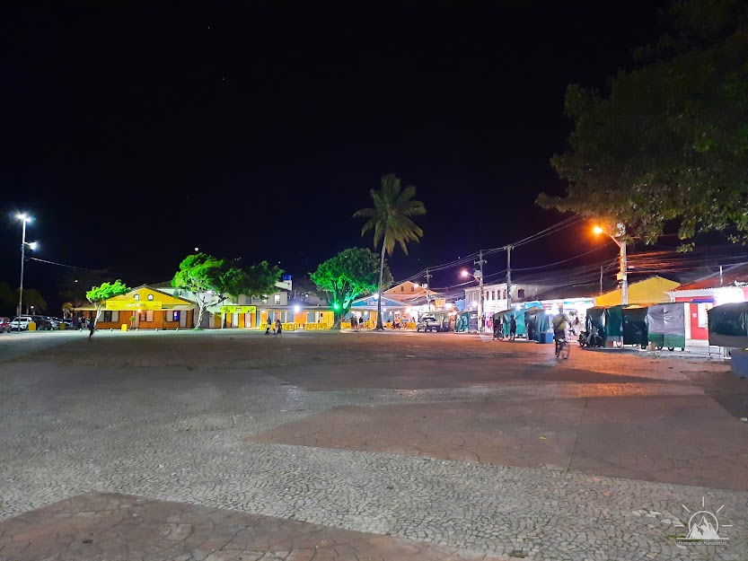 praça na passarela do descobrimento