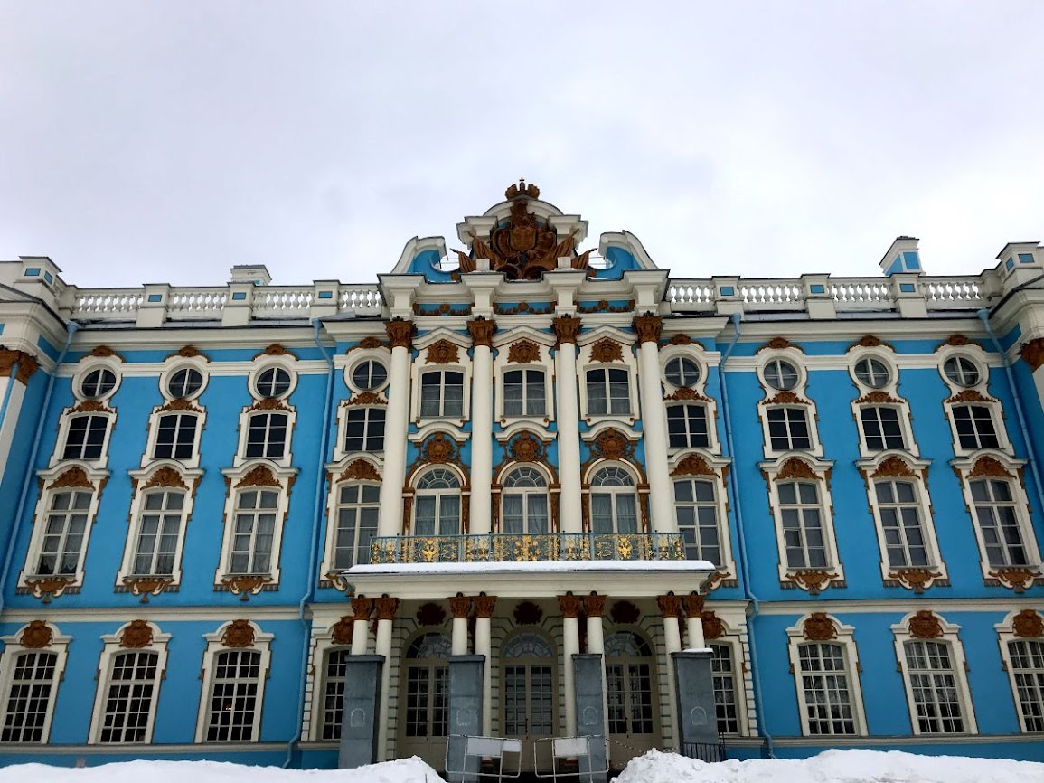 The Catherine Palace tsarskoye selo pushkin