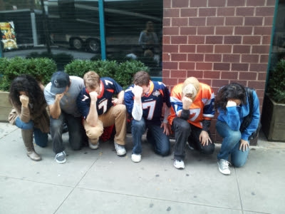 Tebowing