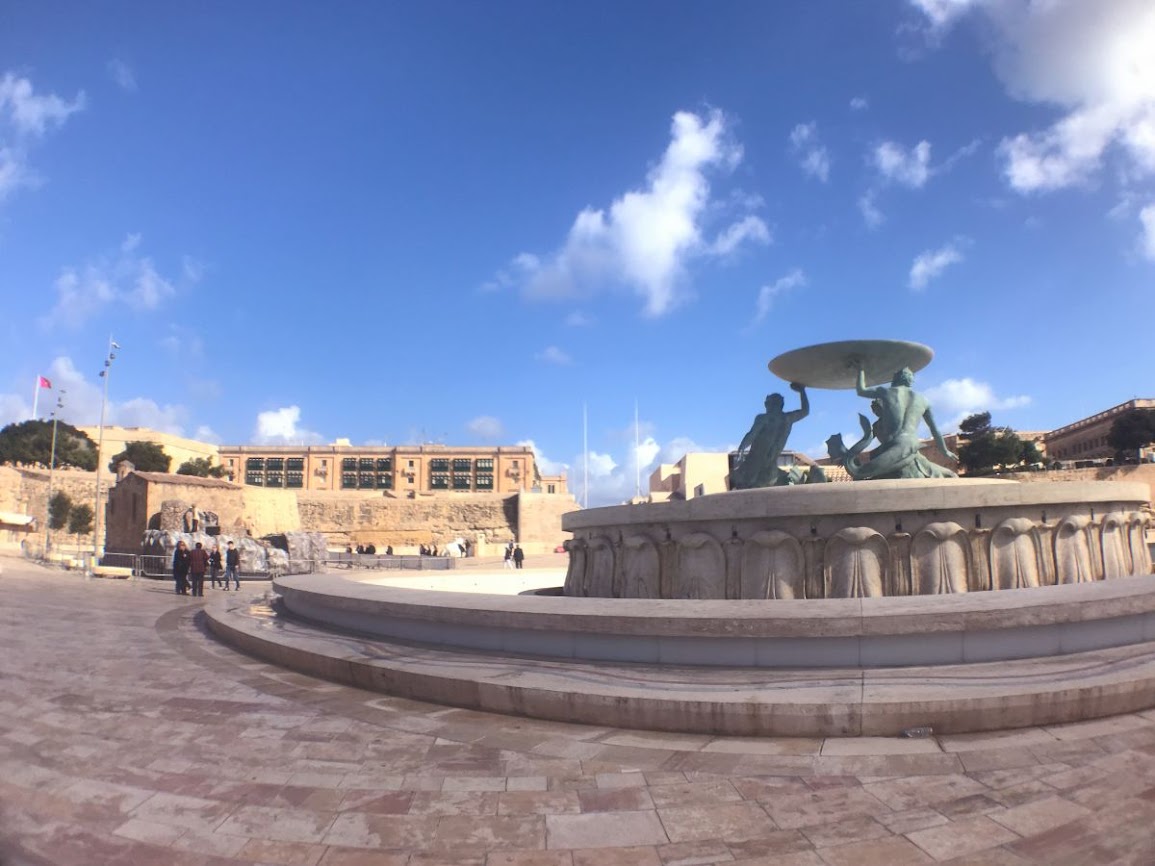 valetta malta triton plaza wide view