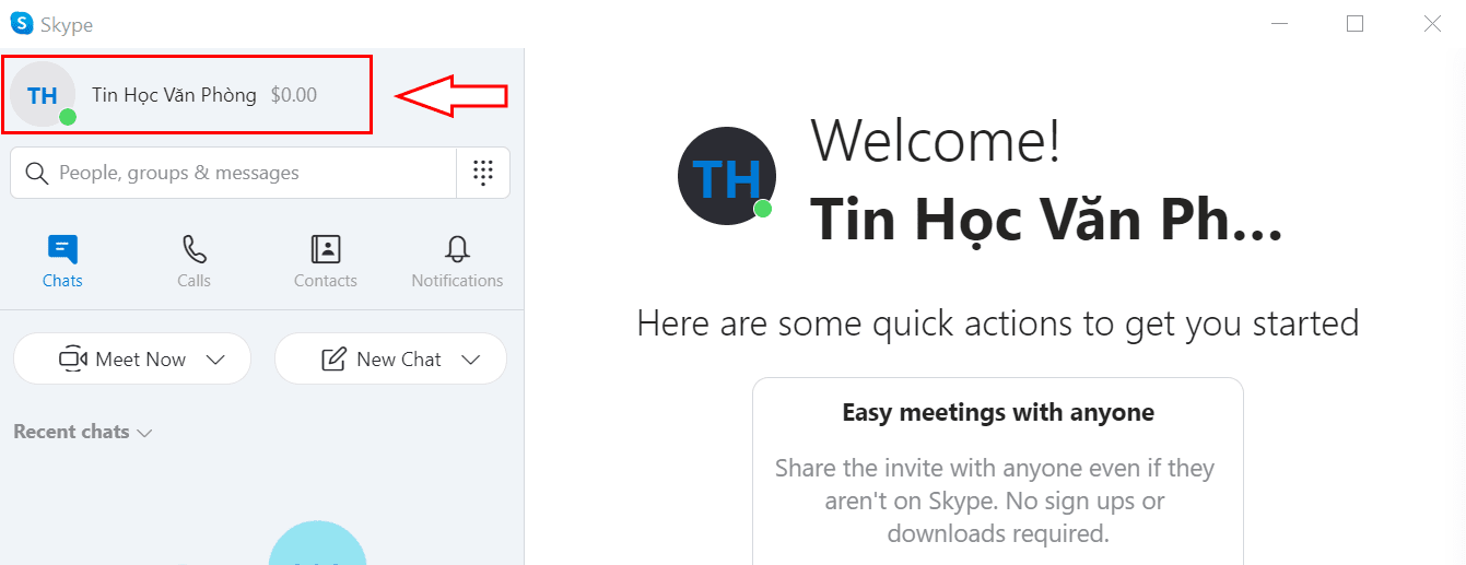 hướng dẫn cách đổi trên skype trên máy tính và điện thoại