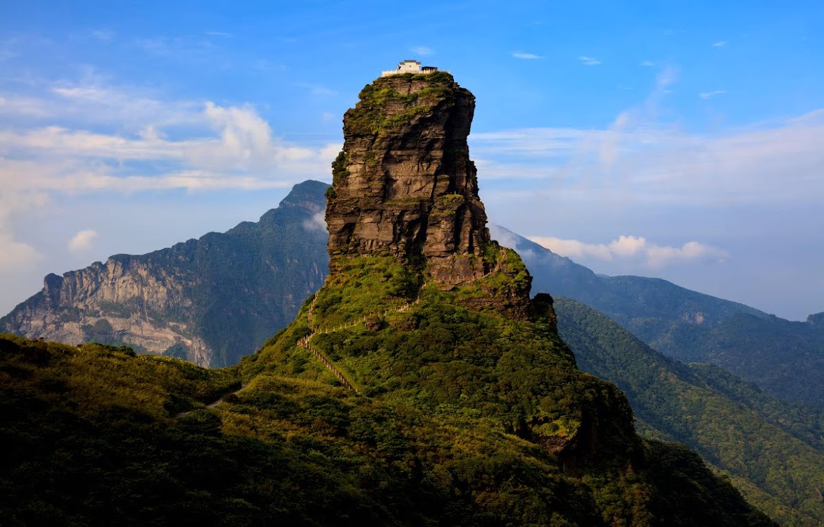 Os templos do Monte Fanjing na China