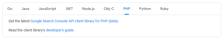 Google API Client PHP 