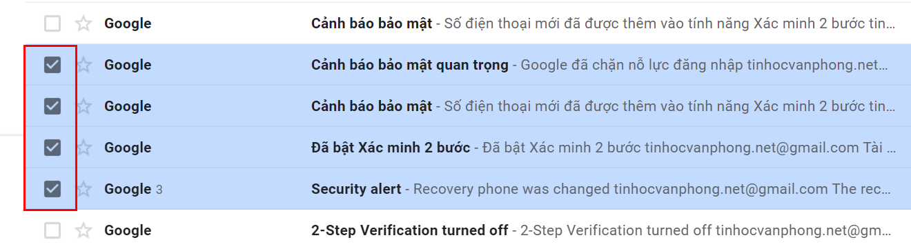 hướng dẫn tạo thư mục trong gmail