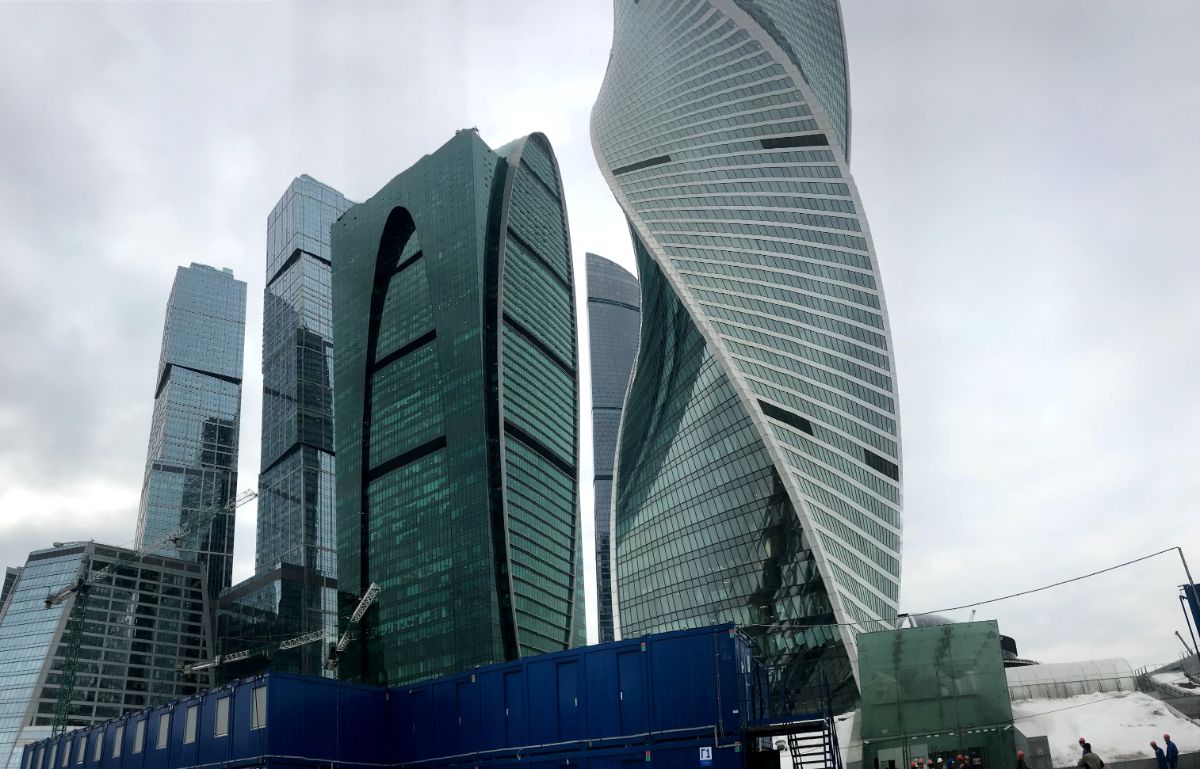 moscow skyscrapers 