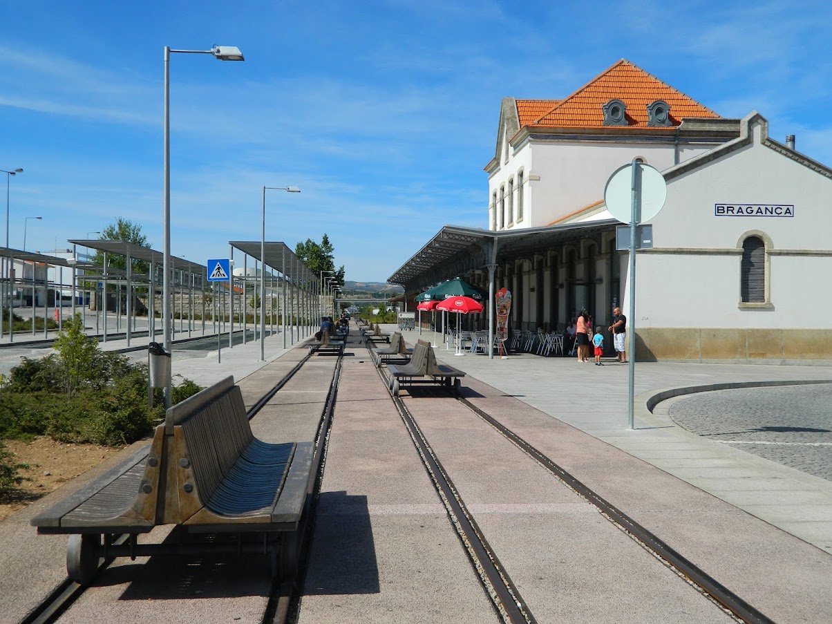 antiga estação ferroviária Bragança