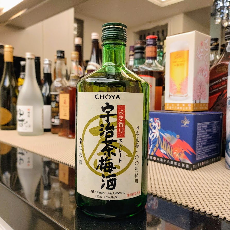 【利口酒】 蝶矢宇治茶梅酒-720ml-蝶矢梅酒株式會社