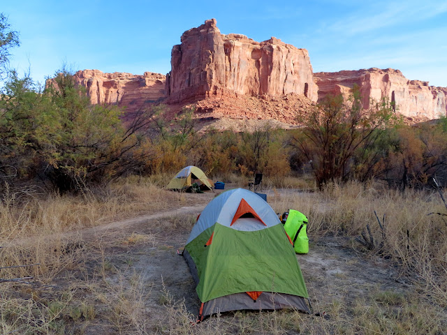 Camp on Friday morning