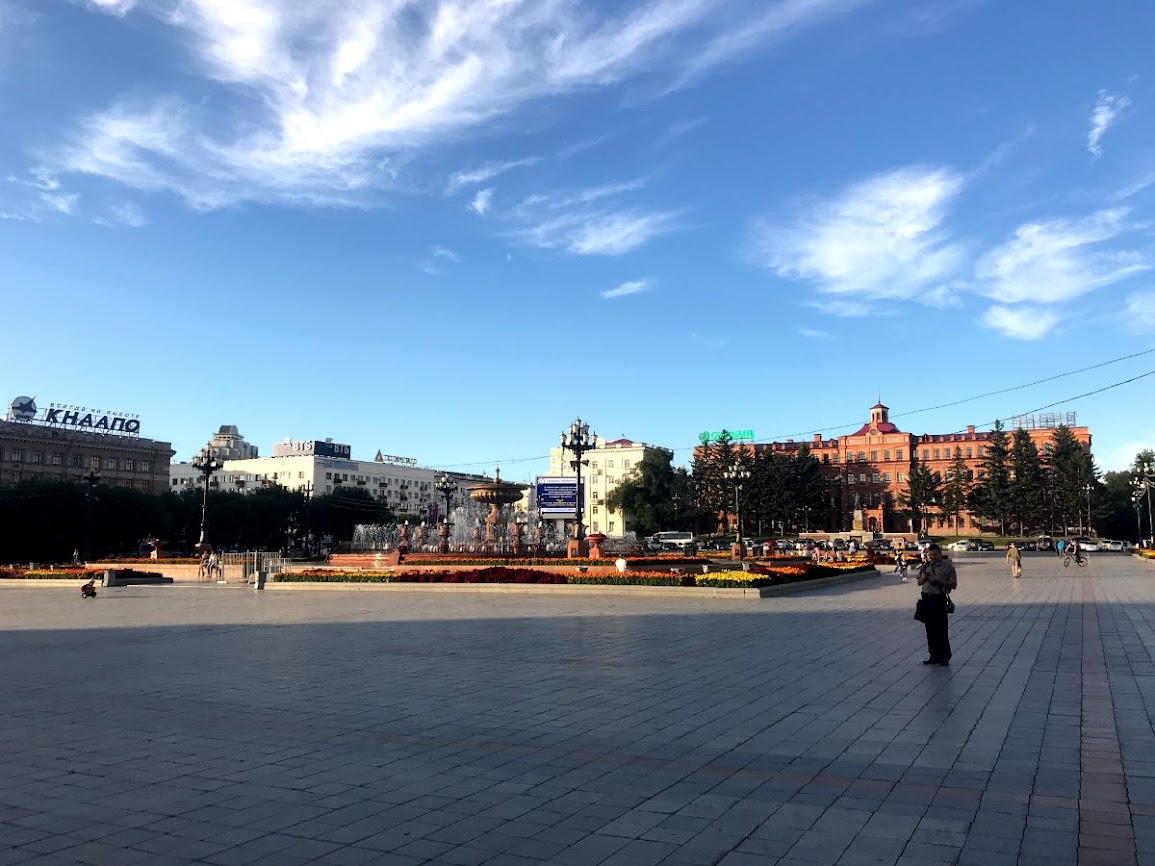 Lenin Square of Khabarovsk