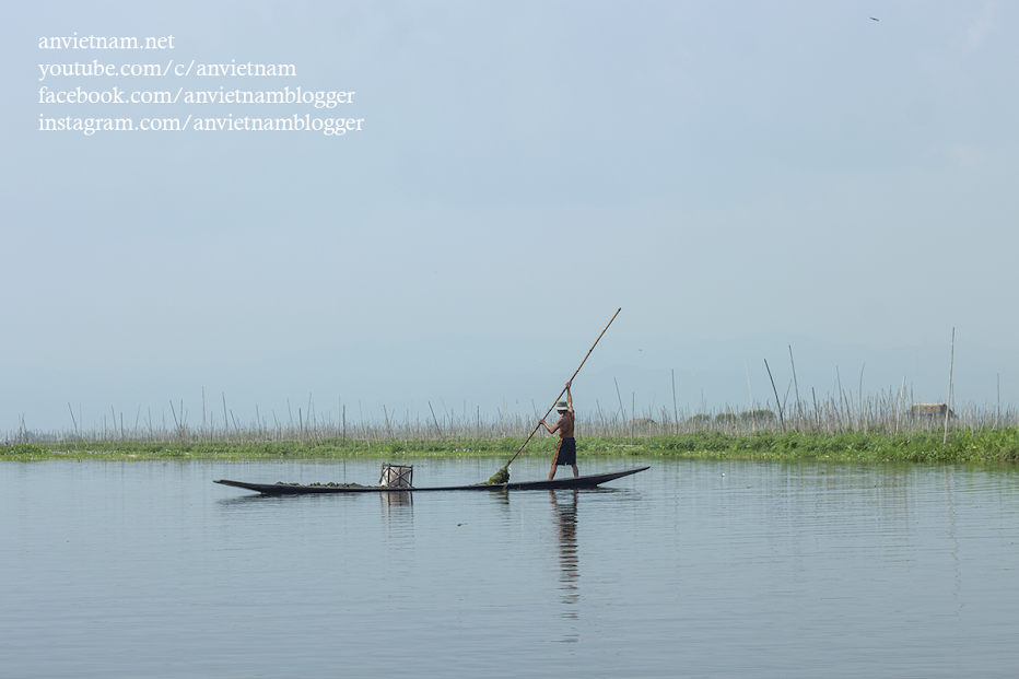 Về miền đất Phật Myanmar: êm đềm sóng nước hồ Inle