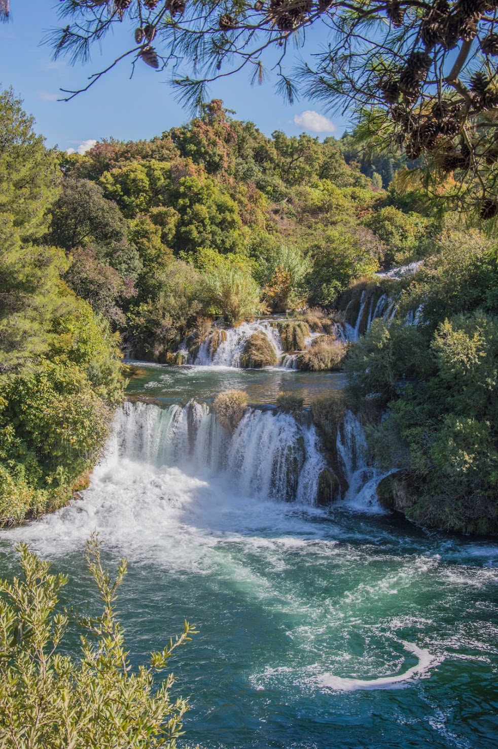 Krka-watervallen