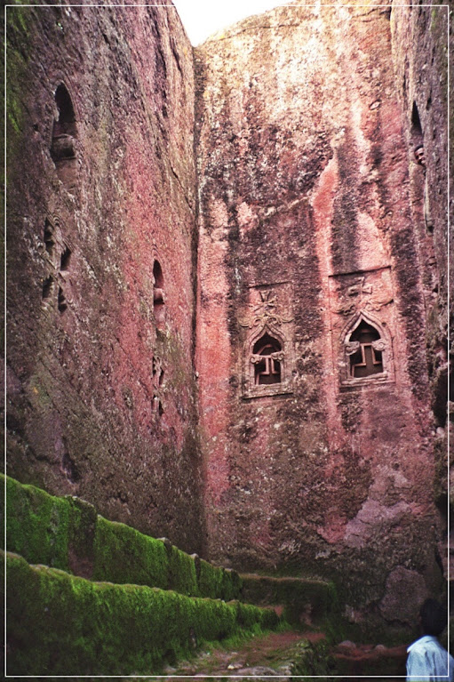 As igrejas de pedra de Lalibela, na África