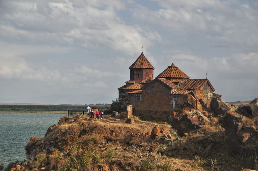 The monastery of Hayravank lake sevan armenia