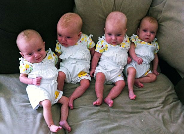 Woman Give Birth to Quadruplets