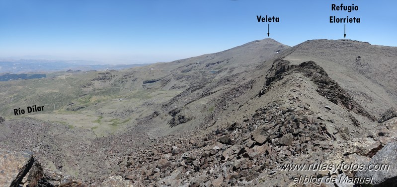 Tozal del Cartujo - Tajos Altos - Cuerda Alta - Elorrieta