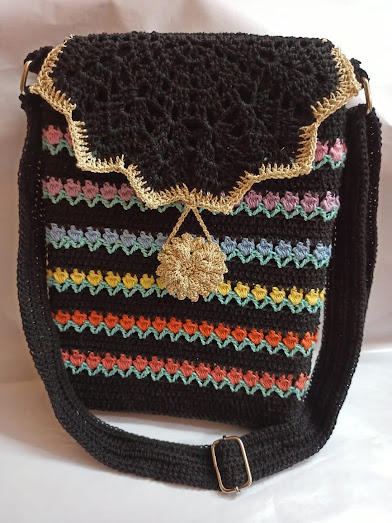 Crotcheted Sling Bag for Women