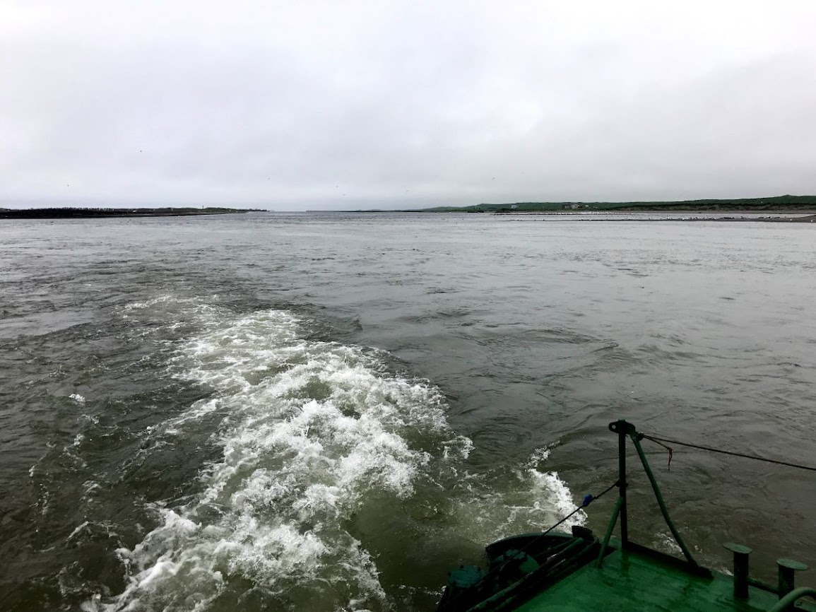 While crossing the Opala and Golygino rivers kamchatka 