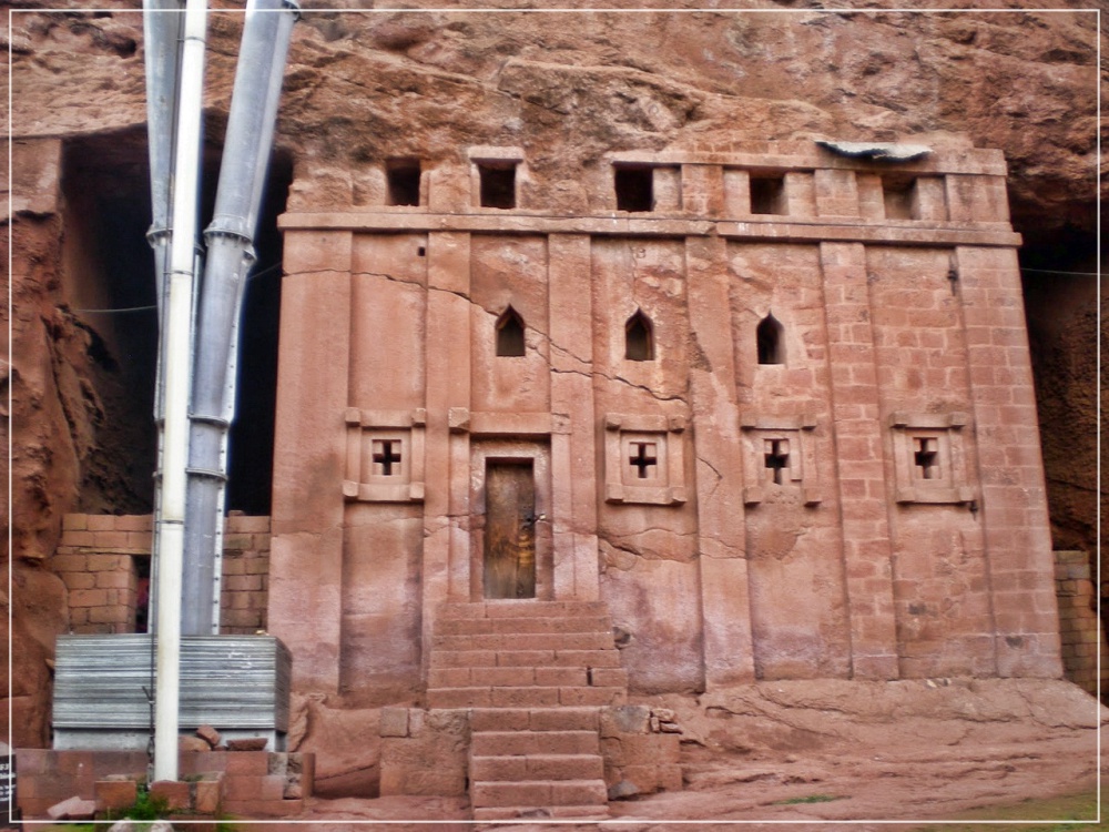 As igrejas de pedra de Lalibela, na África