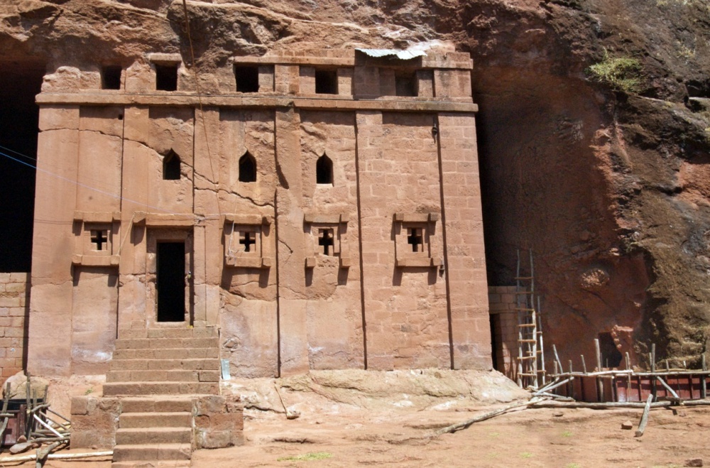 As igrejas de pedra de Lalibela, na África