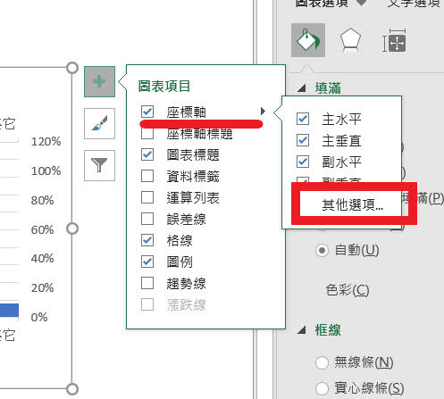 使用EXCEL 2019 製作柏拉圖