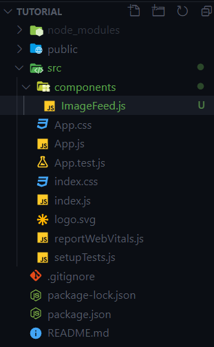 susunan file react