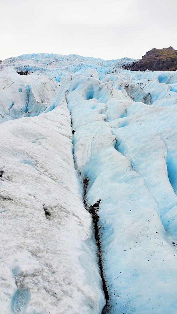 Glacier Hike and Ice Cave Visit with Troll Expeditions from Skaftafell as part of the Skaftafell Blue Ice Cave & Glacier Hike Winter Tour