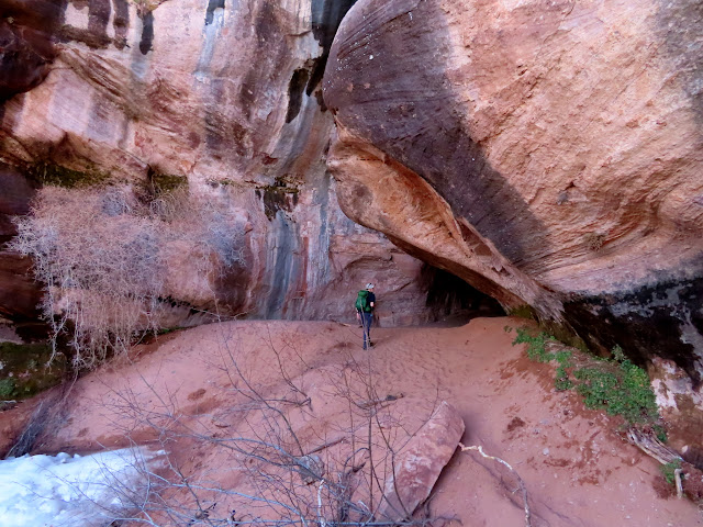 Checking out another cave