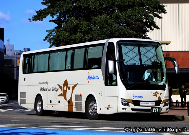 西鉄「はかた号」　博多　0002　福岡市内にて