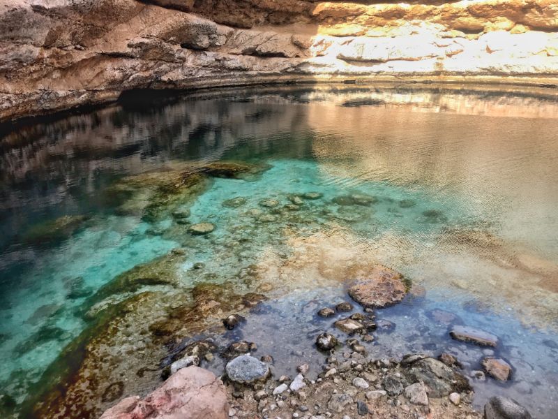 bimmah sinkhole oman water 