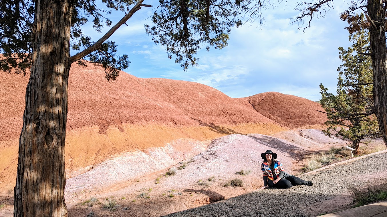 Guide to Visiting the Painted Hills - visiting the Painted Cove trail area gives you up close look at the colors of the soil making up the Painted Hills