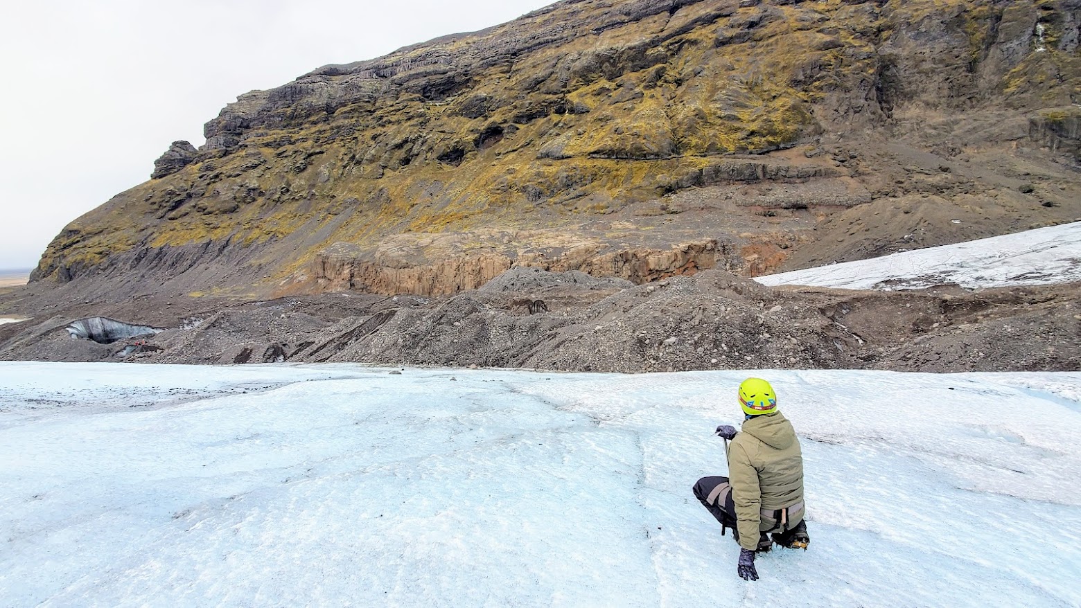 Glacier Hike and Ice Cave Visit with Troll Expeditions from Skaftafell as part of the Skaftafell Blue Ice Cave & Glacier Hike Winter Tour