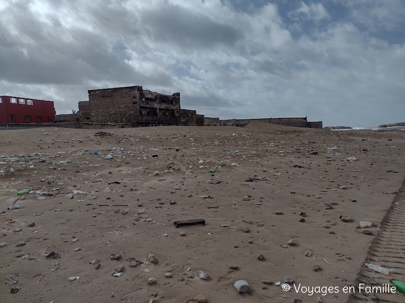 Essaouira plage rocheuse