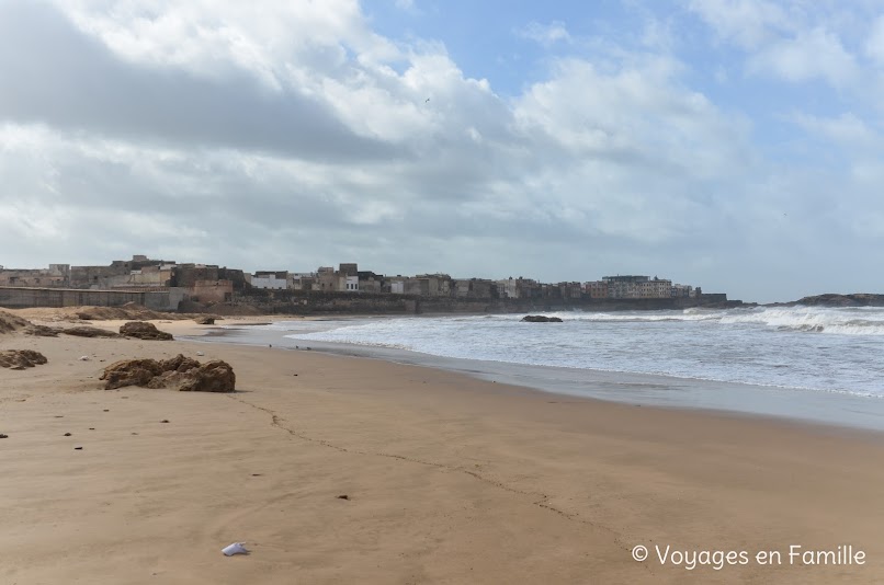 Essaouira plage rocheuse