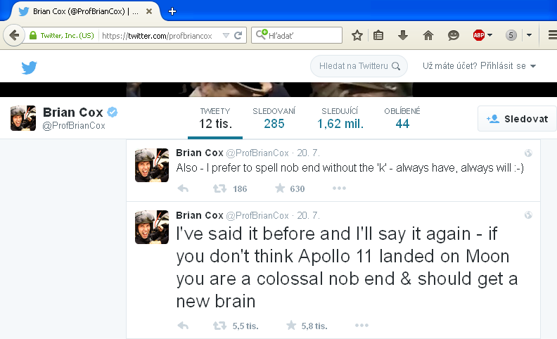 Brian Cox (Twitter)