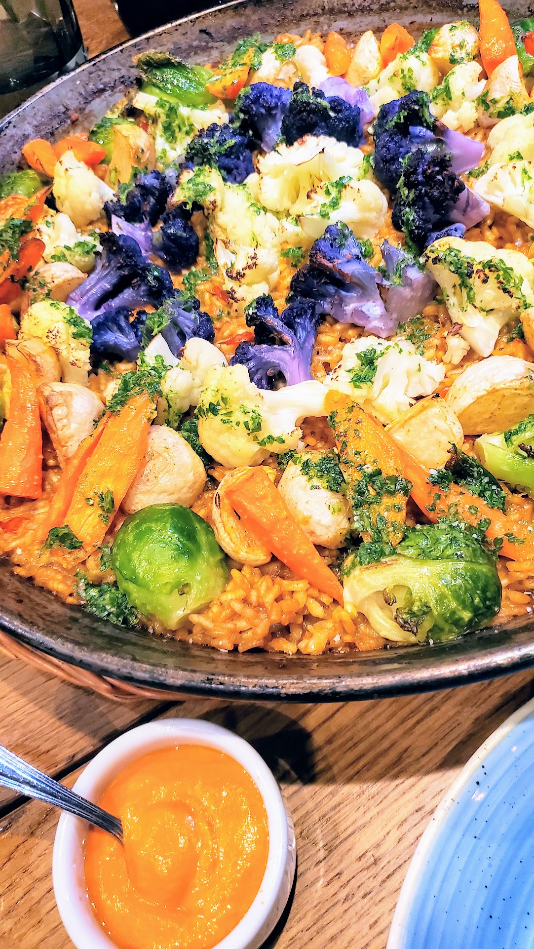 Vegan Paella at Can Font