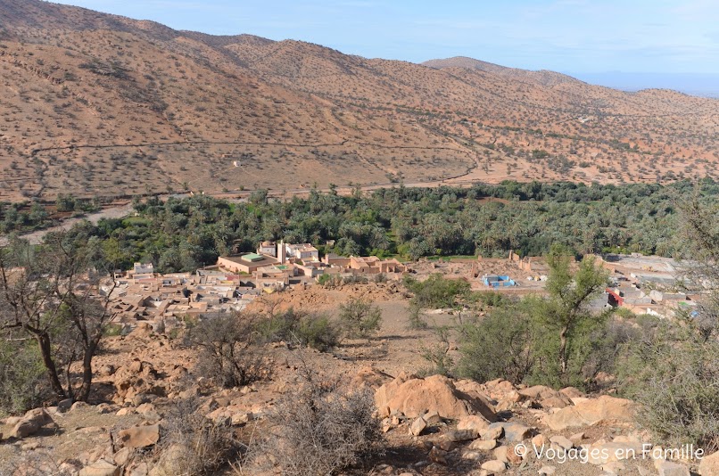 Taroudant - oasis Tiout, village