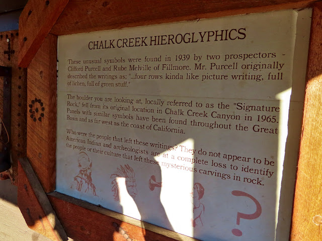 Chalk Creek Hieroglyphs sign