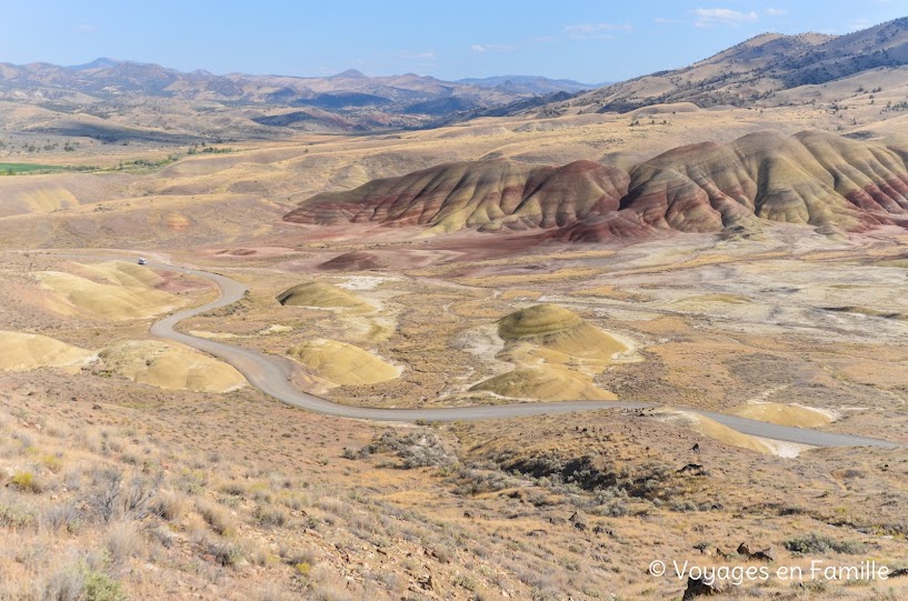 painted hills - carroll rim trail