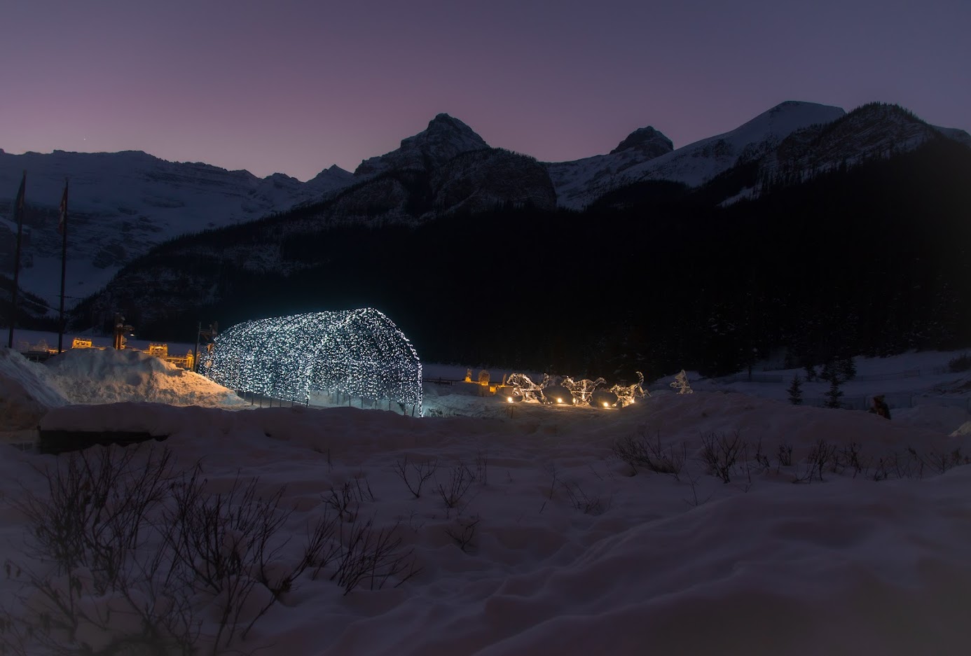 Зимняя Alberta - январь 2023