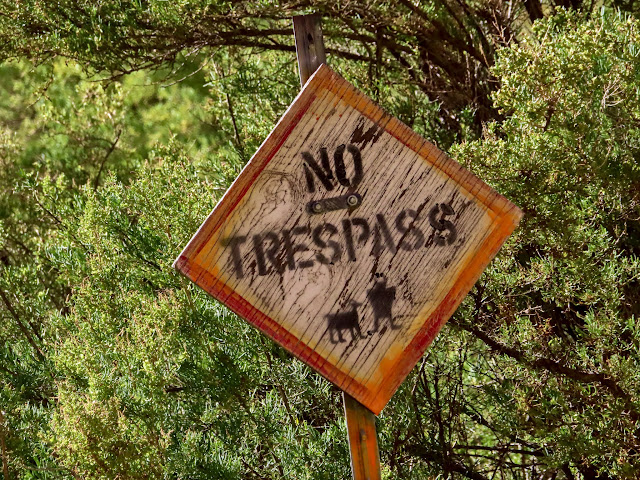 No Trespass