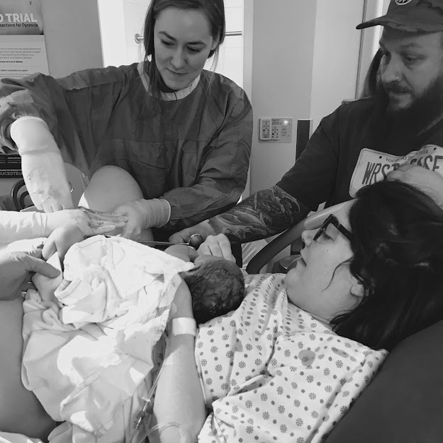 Dads' Emotional Reaction to His Wife Giving Birth