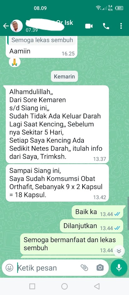 testimoni Orthafit bharata