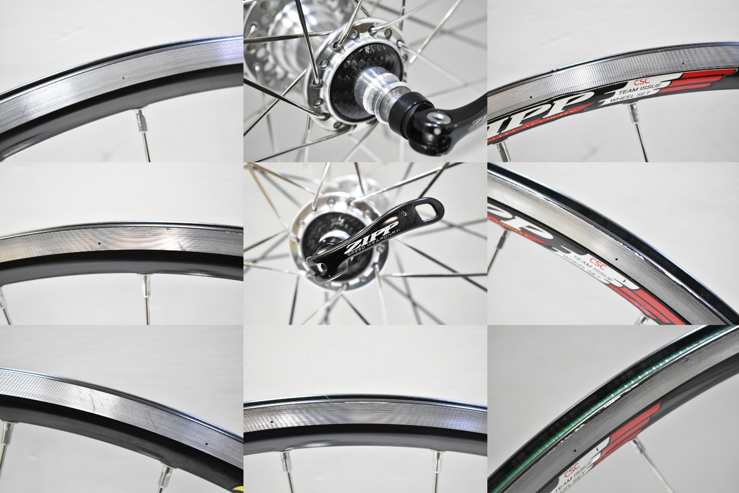 zipp csc team issue wheel set 11s ホイール前後-