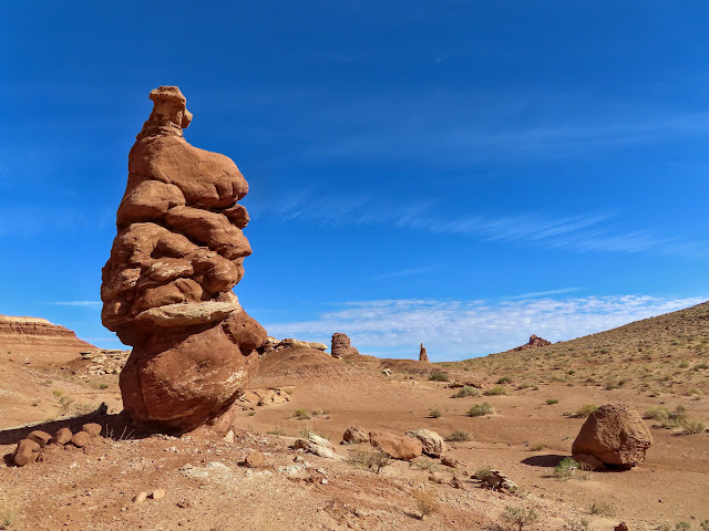 Some spires and Little Gilson Butte