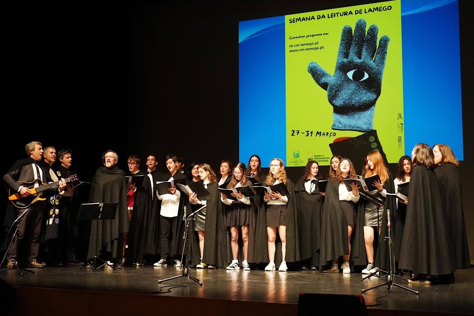 Teatro Ribeiro Conceição foi palco da abertura da Semana da Leitura de Lamego